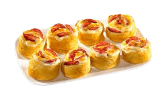 PIZZABR?TCHEN Mit SALAMI